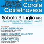 XXXVI^ Rassegna Corale Castelnovese