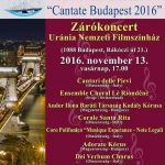 Cantate Budapest 2016